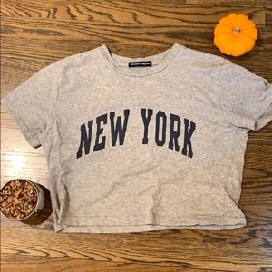A grey New York tee